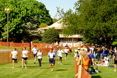 photo of runner
