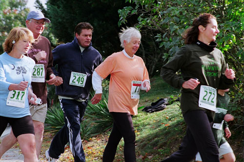 photo of runner