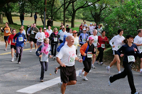 photo of runner