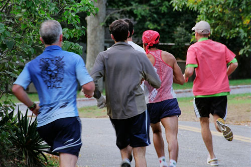 photo of runner
