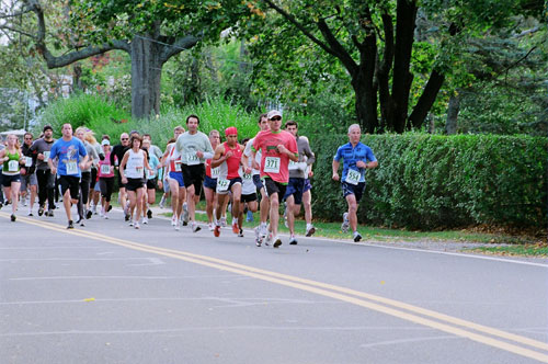 photo of runner