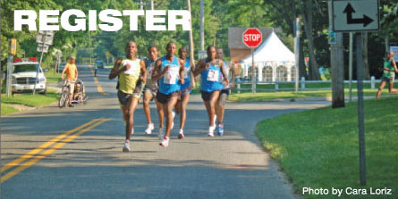 photo of runners on 114