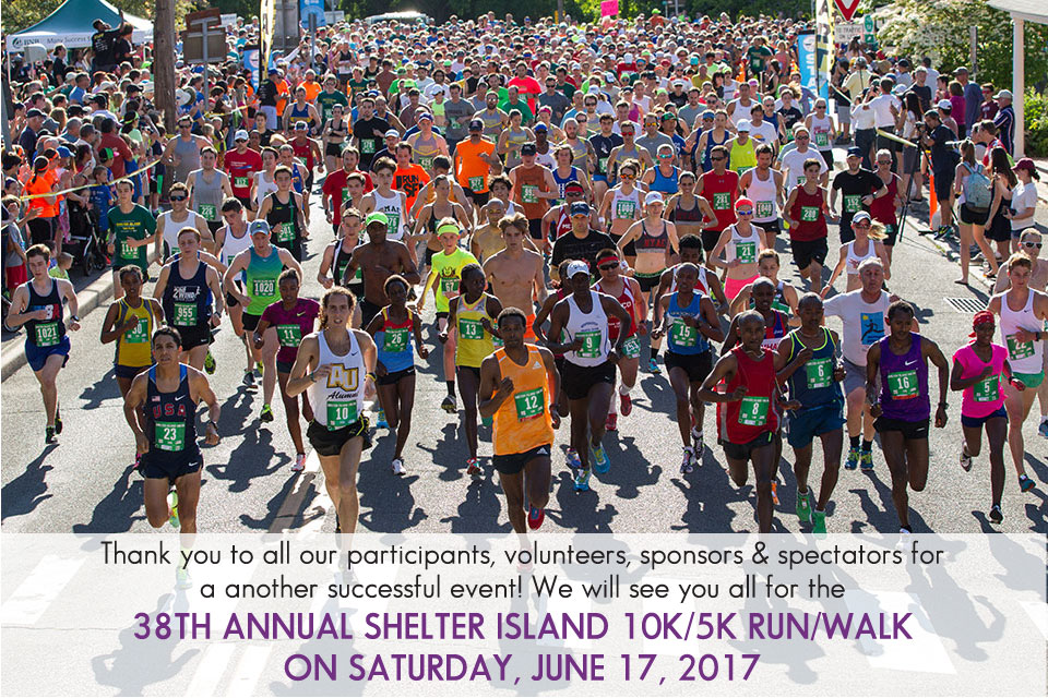 37th Annual Shelter Island 10K Run on Saturday, June 18, 2016